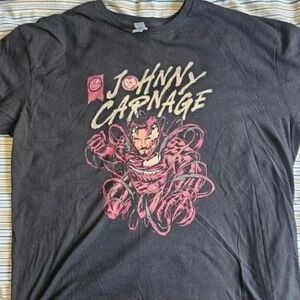Vintage Marvel T-shirt Johnny Carnage Pro Wrestling Exclusive WWE Size XL